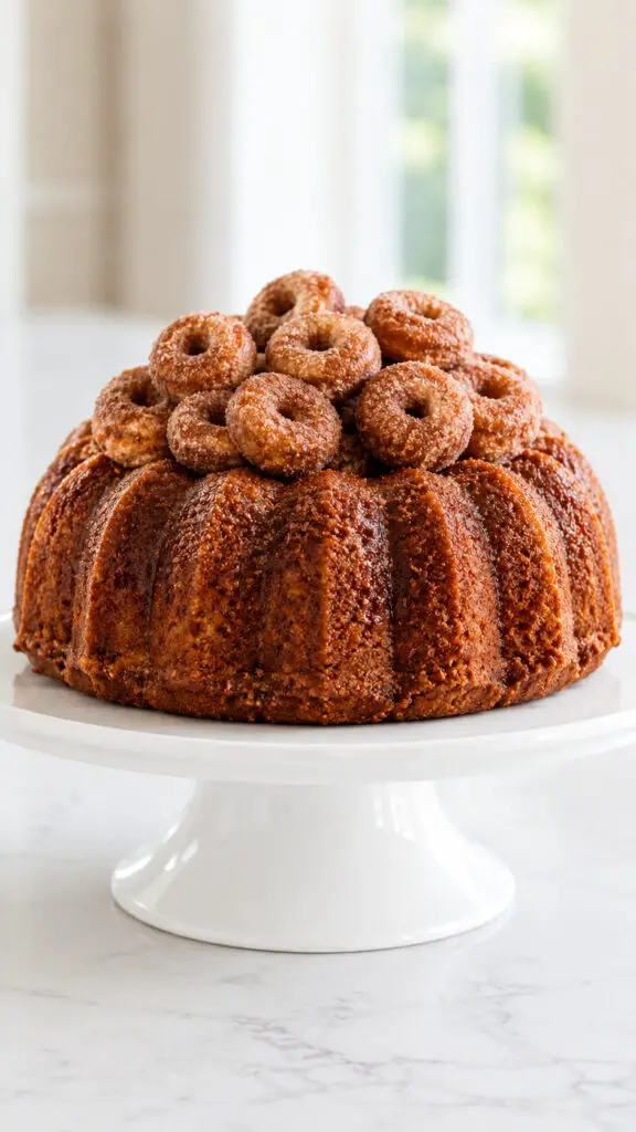 Apple Cider Donut Cake