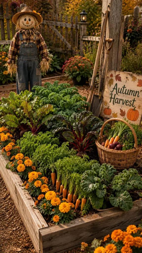 Autumn Harvest Garden Display
