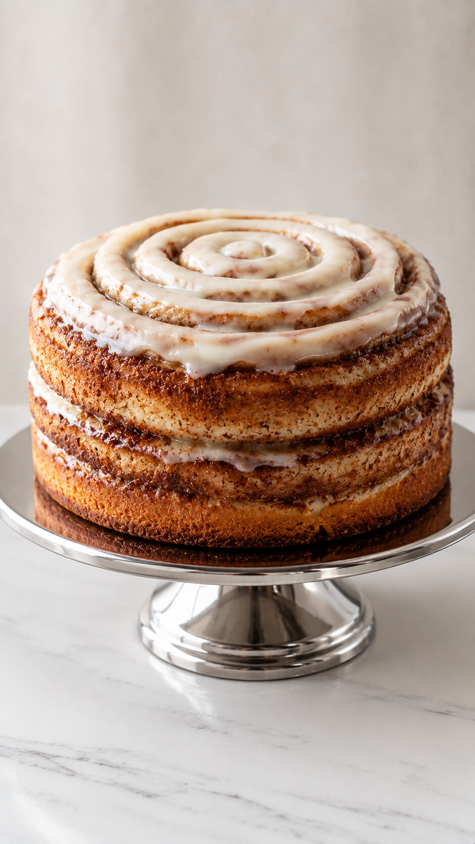 Cinnamon Roll Cake