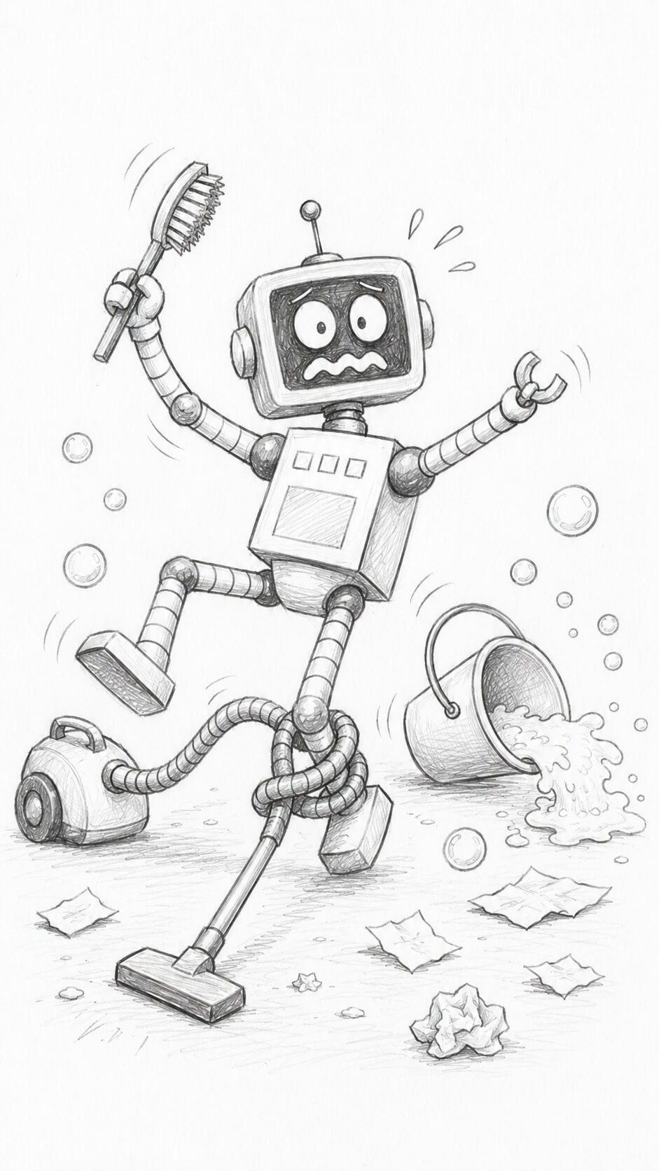 Cleaning Robot Gone Wild