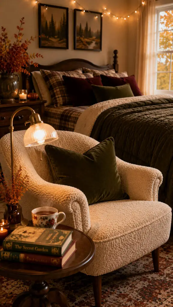 Cozy Reading Nook Fall