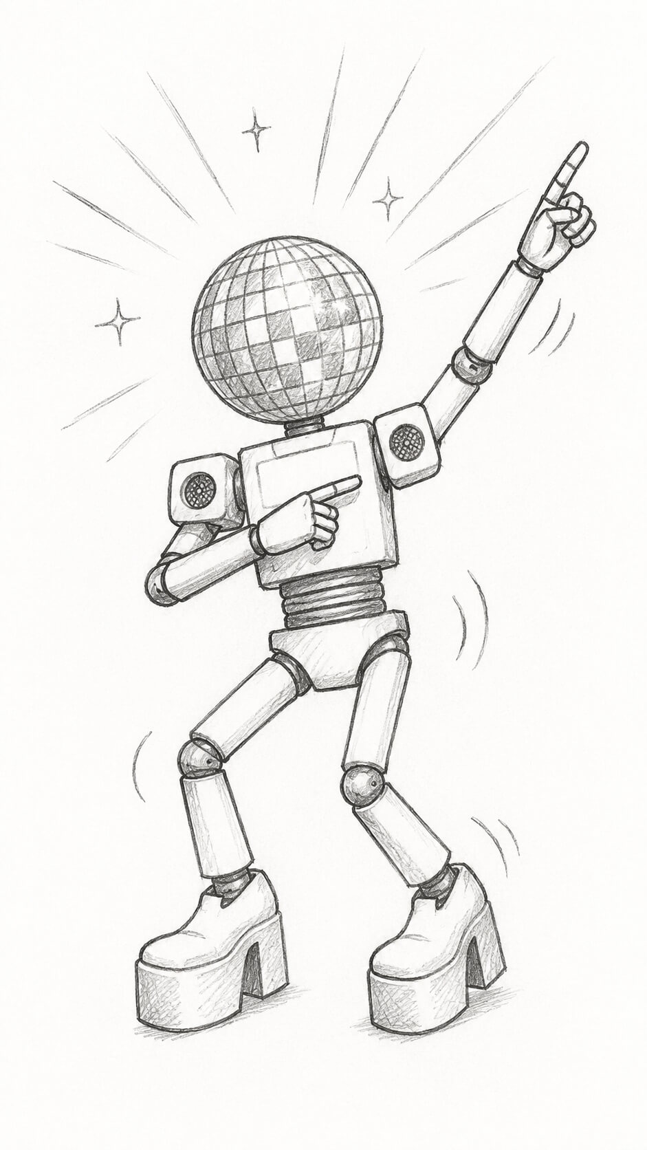 Disco Dancing Droid