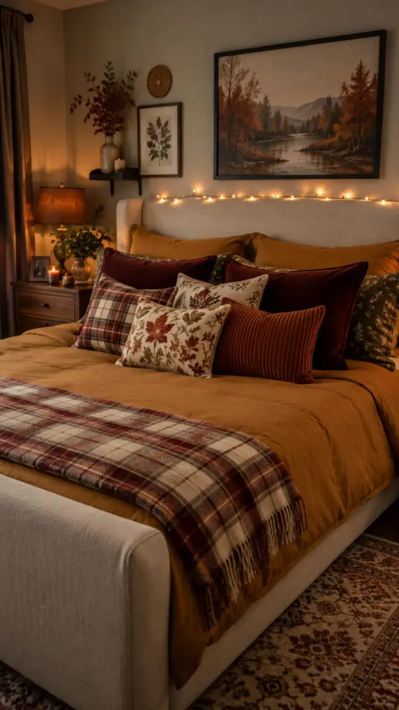 Fall Autumnal Throw Pillows