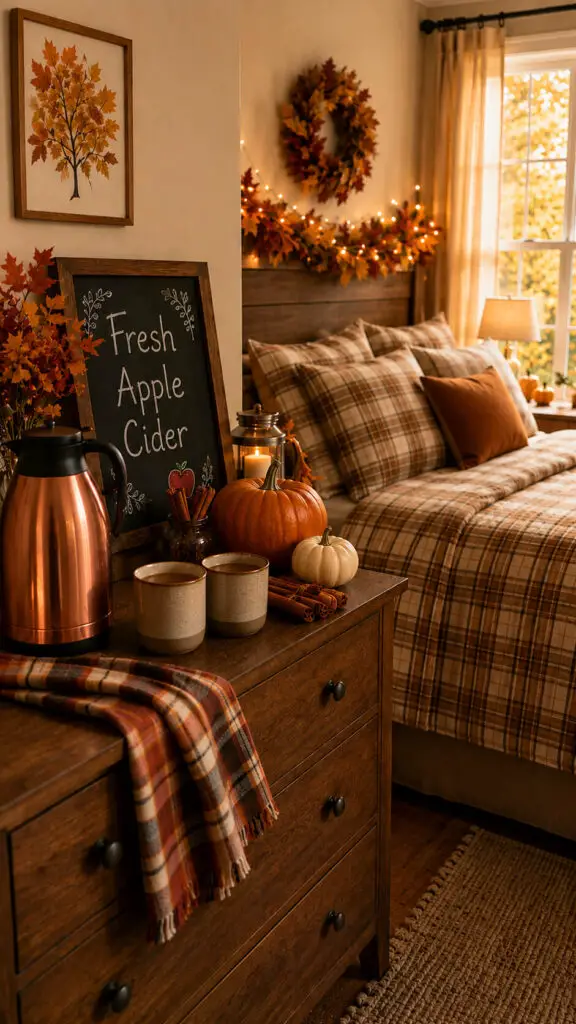 Mini Apple Cider Station Fall