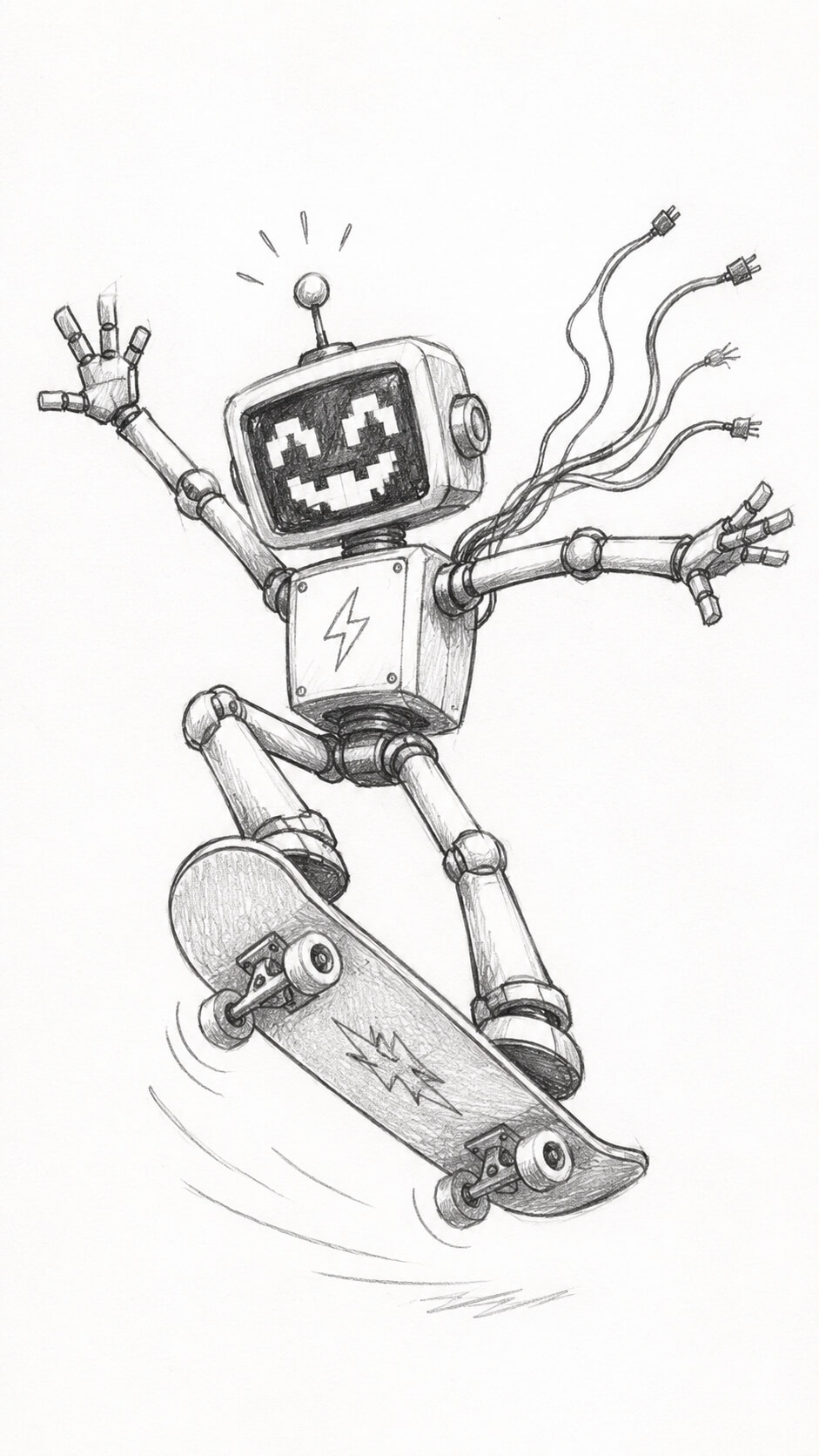 Skateboarding Robot