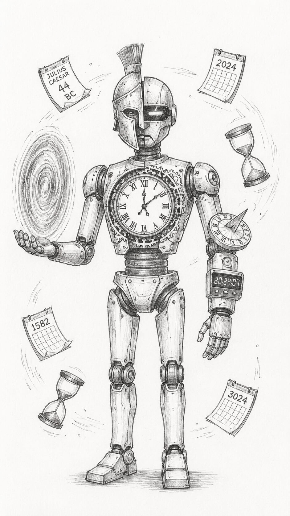 Time Traveler Robot