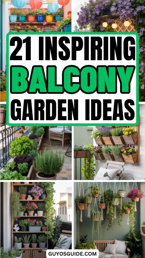 Balcony Garden Ideas
