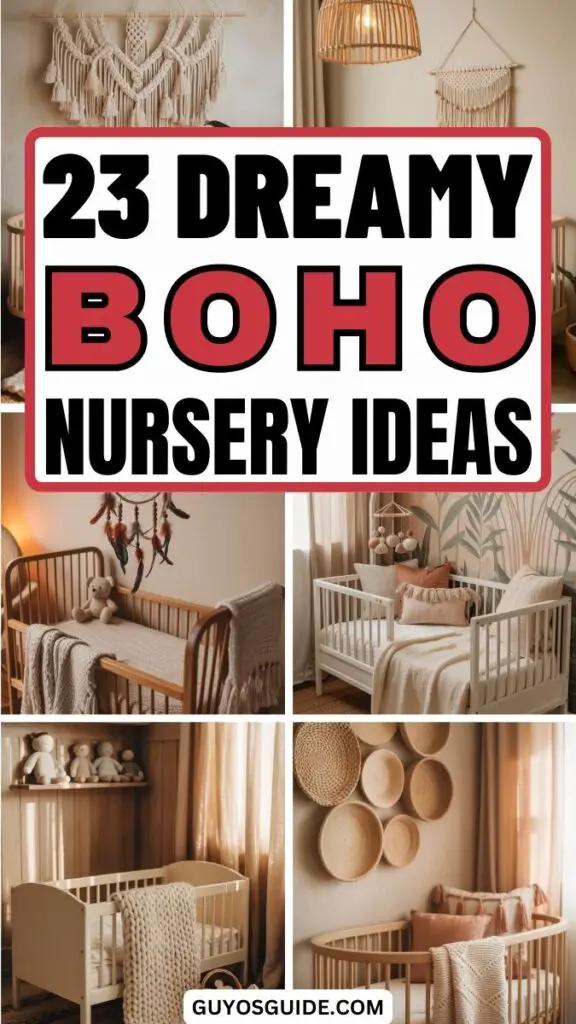 Boho Nursery Ideas 