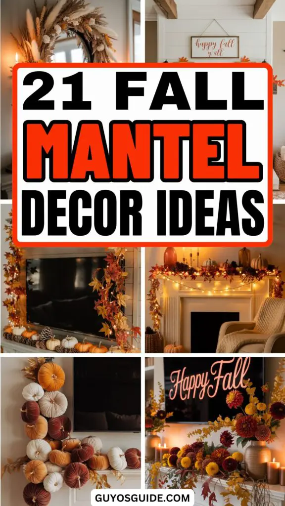 Fall Mantel Decor Ideas
