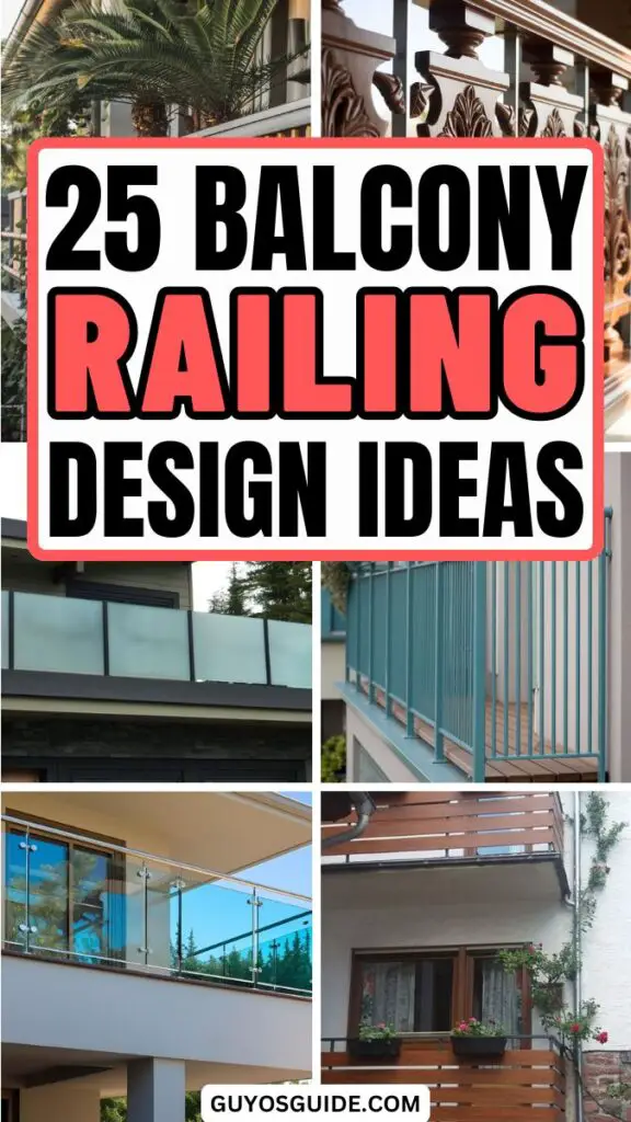 Balcony Railing Design Ideas
