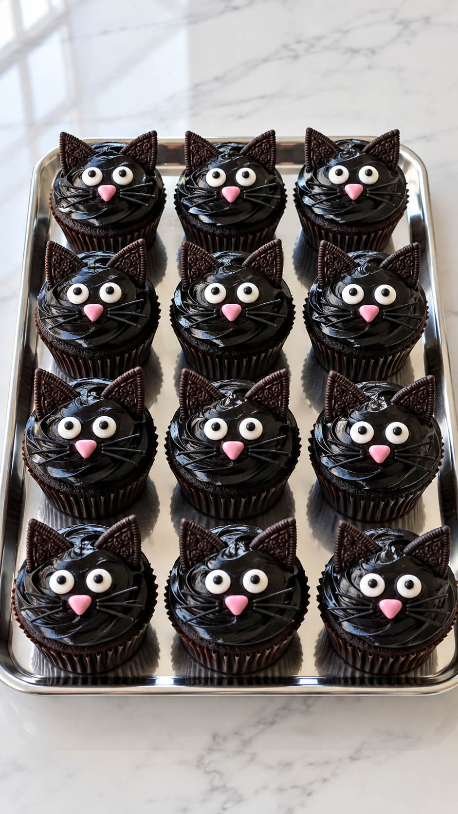 Black Cat Cupcakes