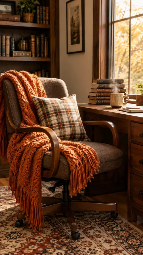 Cozy Autumn Reading Nook