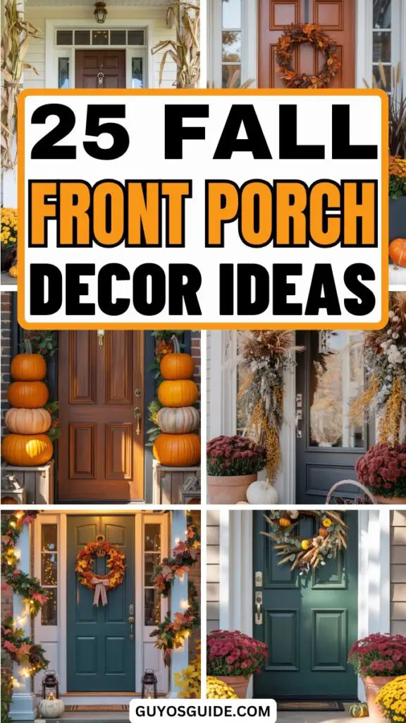 Fall Front Porch Decor