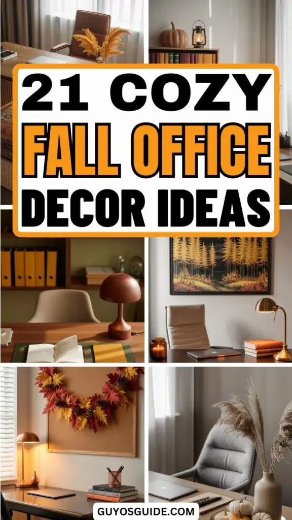 Fall Office Decor Ideas 