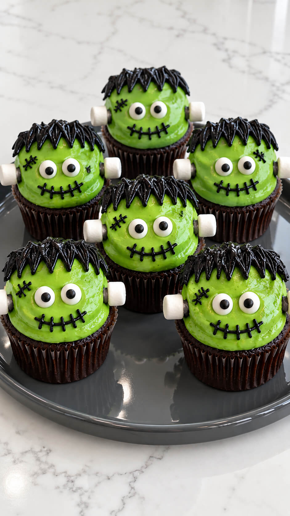 Frankenstein Cupcakes