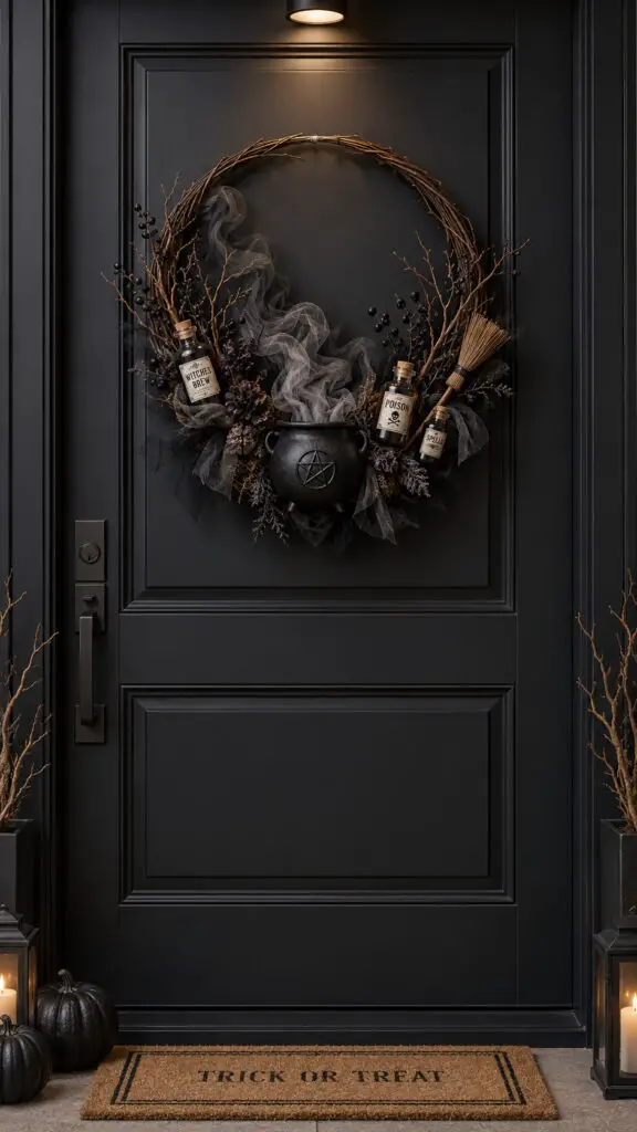 Gothic Witches Brew Entryway