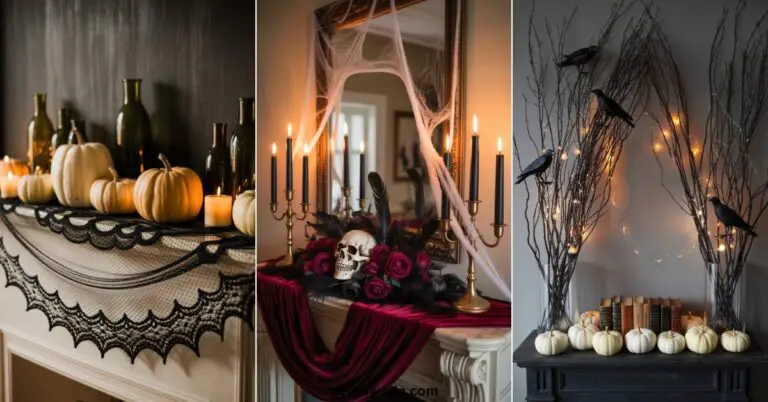 Halloween Mantel Decor Ideas - Guyo's Guide