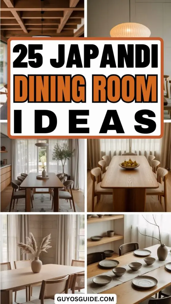 Japandi Dining Room Ideas