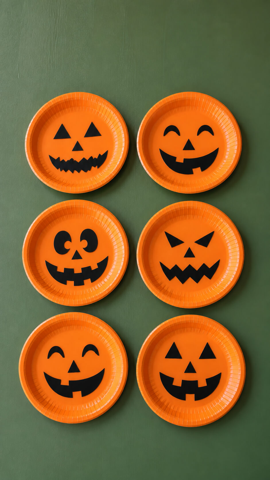 Paper Plate Pumpkins