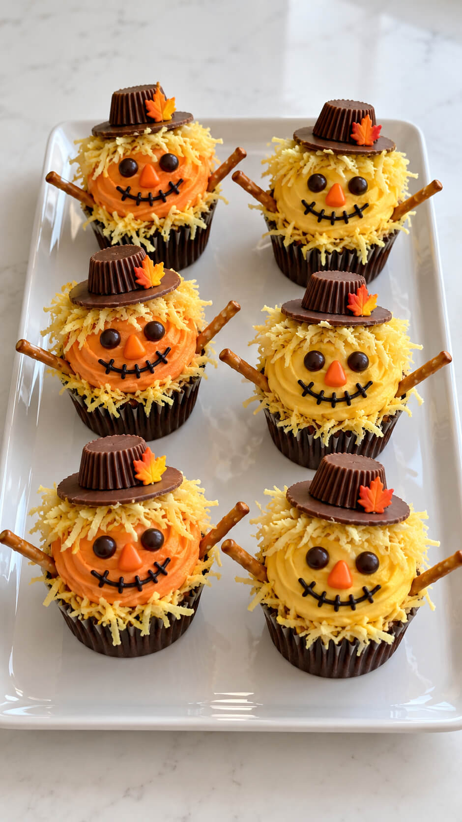Scarecrow Cupcakes