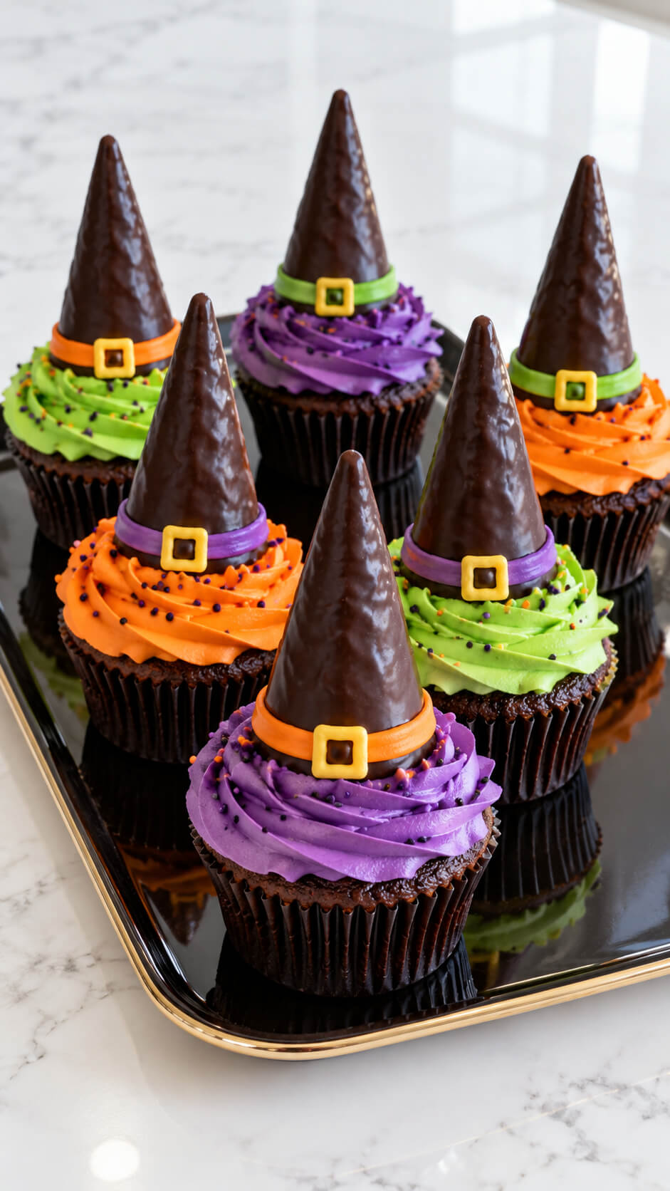 Witch Hat Cupcakes