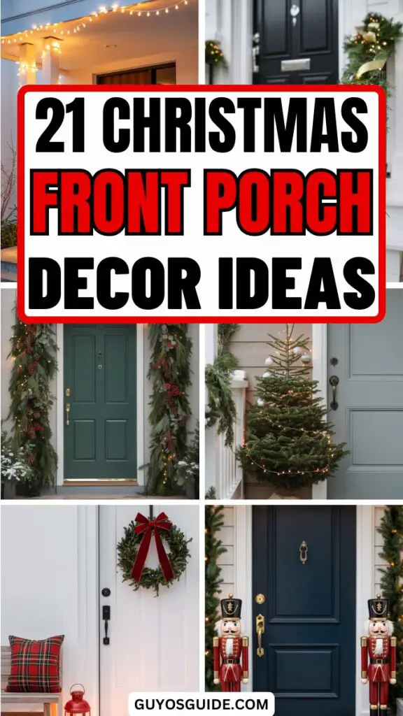 Christmas Front Porch Decor Ideas