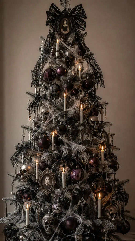 Gothic Victorian Candlelit Tree