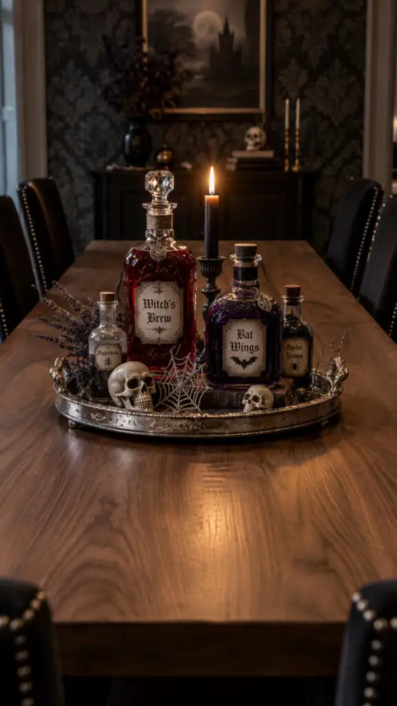 Gothic Witchs Brew Centerpiece
