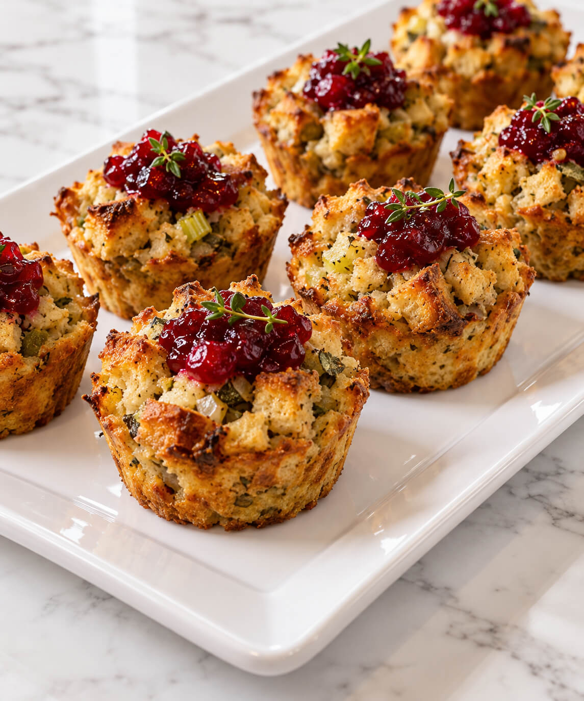 Mini Stuffing Muffins