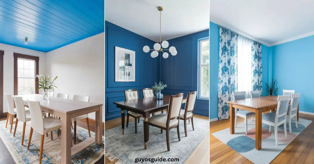 Blue Dining Room Ideas - Guyo's Guide