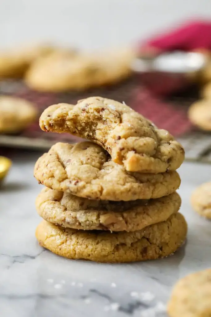 Brown butter toffee cookies 12 of 12