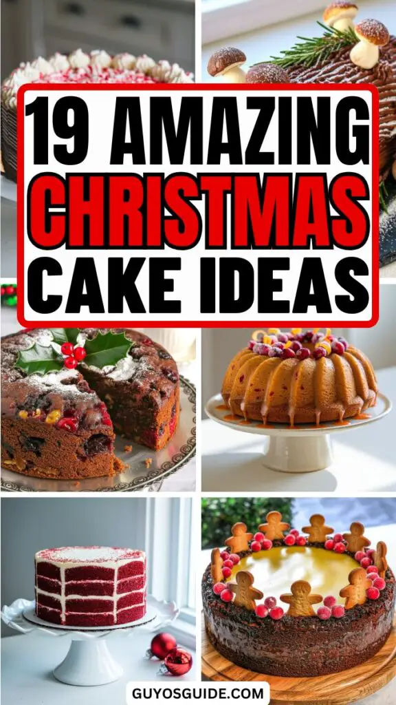 Christmas Cake Ideas
