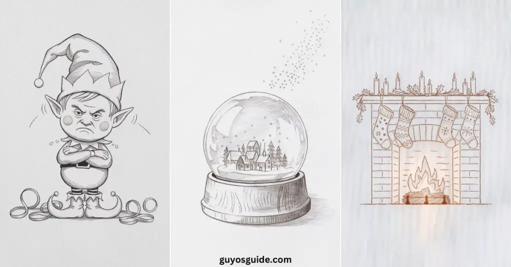 Christmas Drawing Ideas - Guyo's Guide