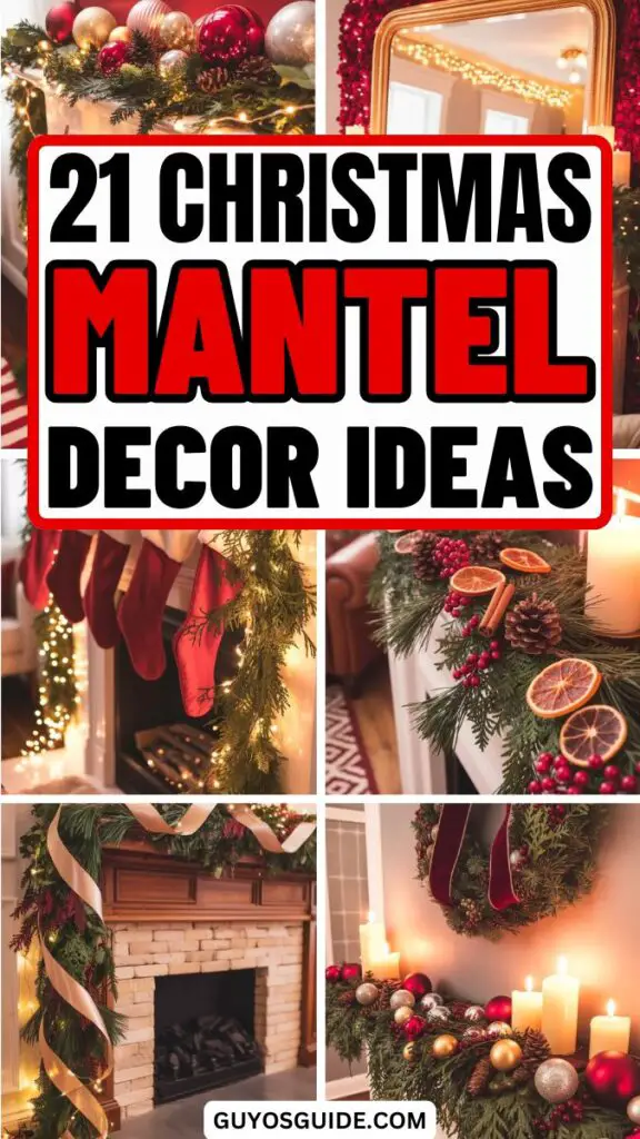 Christmas Mantel Decor Ideas