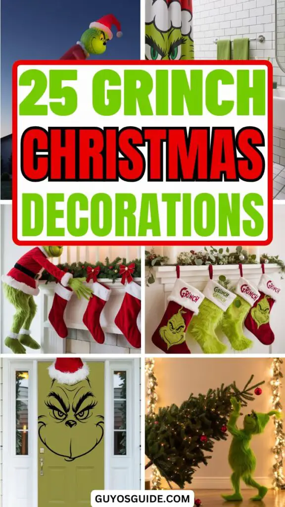 Grinch Christmas Decorations