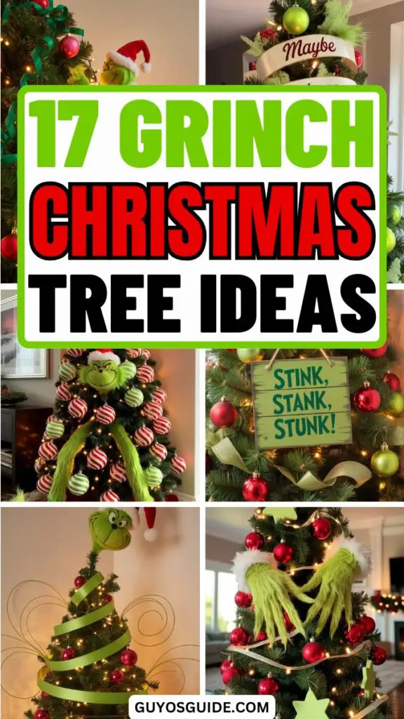 Grinch Christmas Tree Ideas