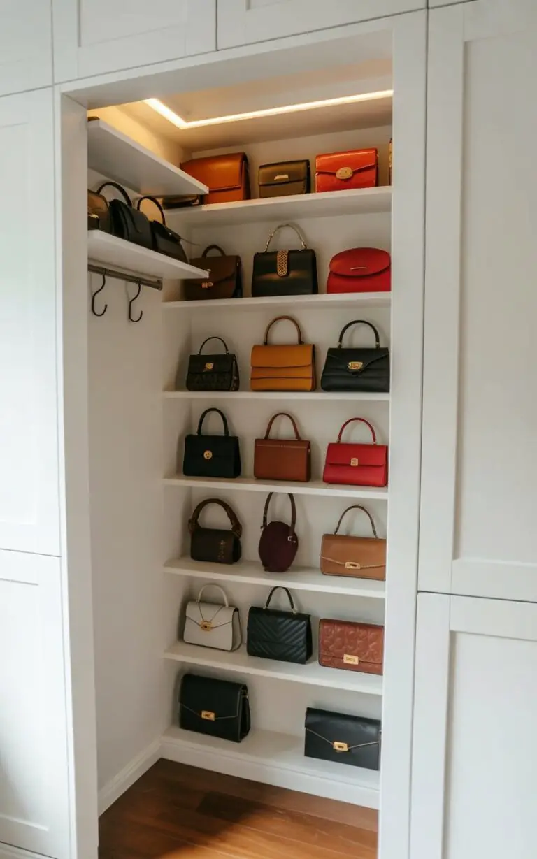 23 Clever Purse Storage Ideas to Maximize Your Space