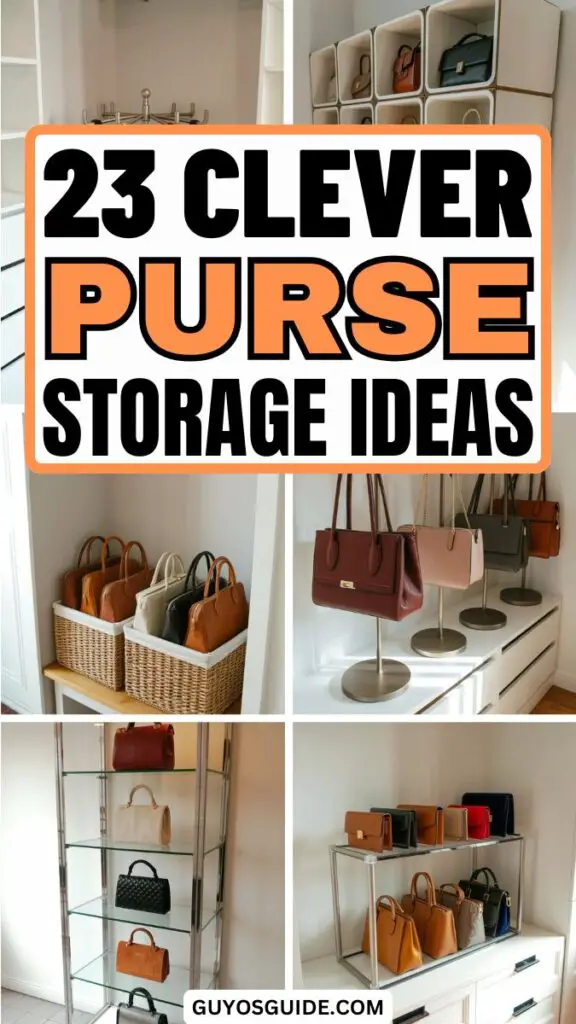 Purse Storage Ideas