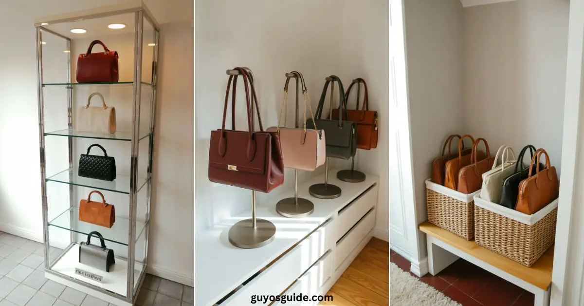 Purse Storage Ideas - Guyo's Guide