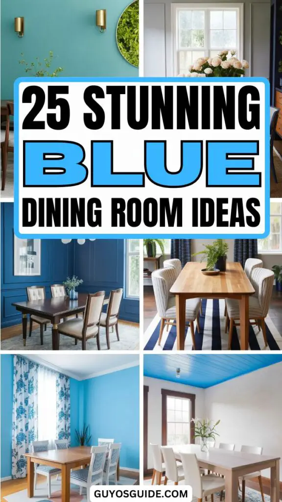 Blue Dining Room Ideas