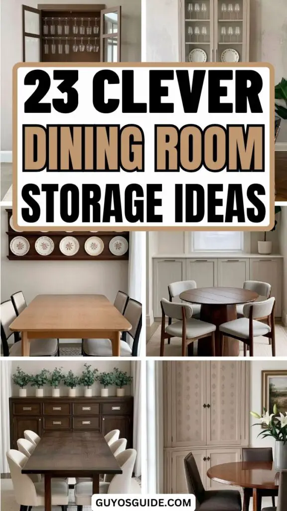 Dining Room Storage Ideas