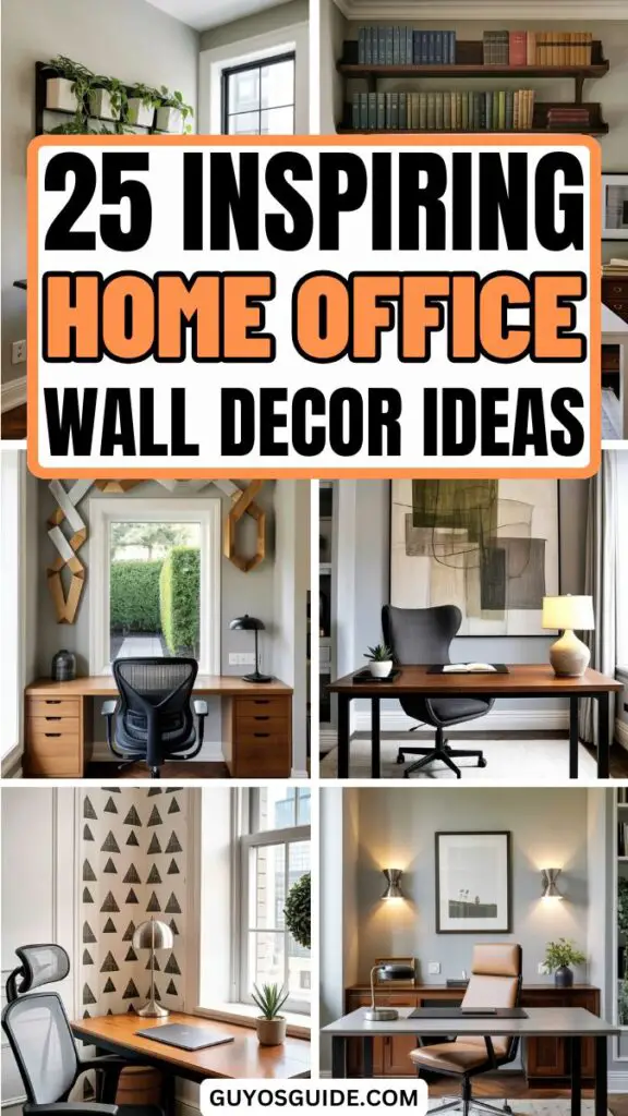 Home Office Wall Decor Ideas