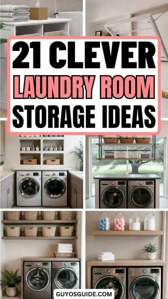 Laundry Room Storage Ideas