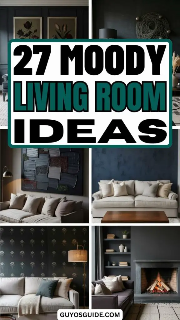 Moody Living Room Ideas