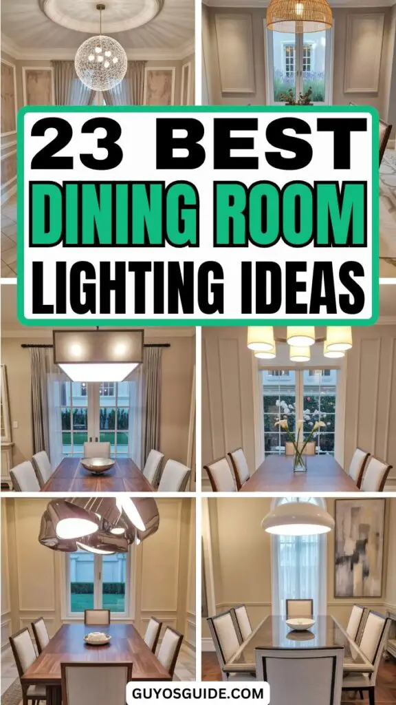 Dining Room Lighting Ideas