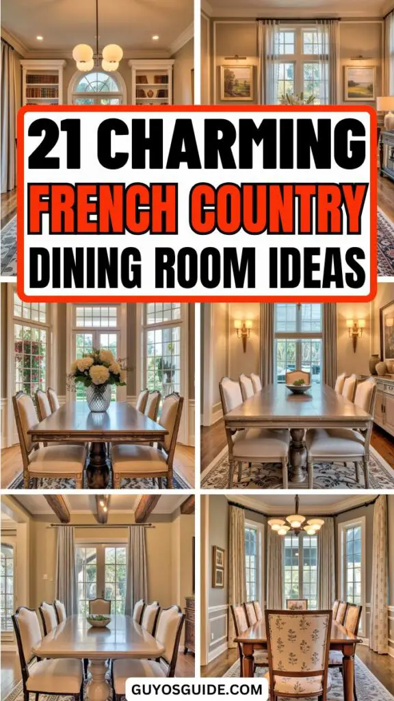 French Country Dining Room Ideas