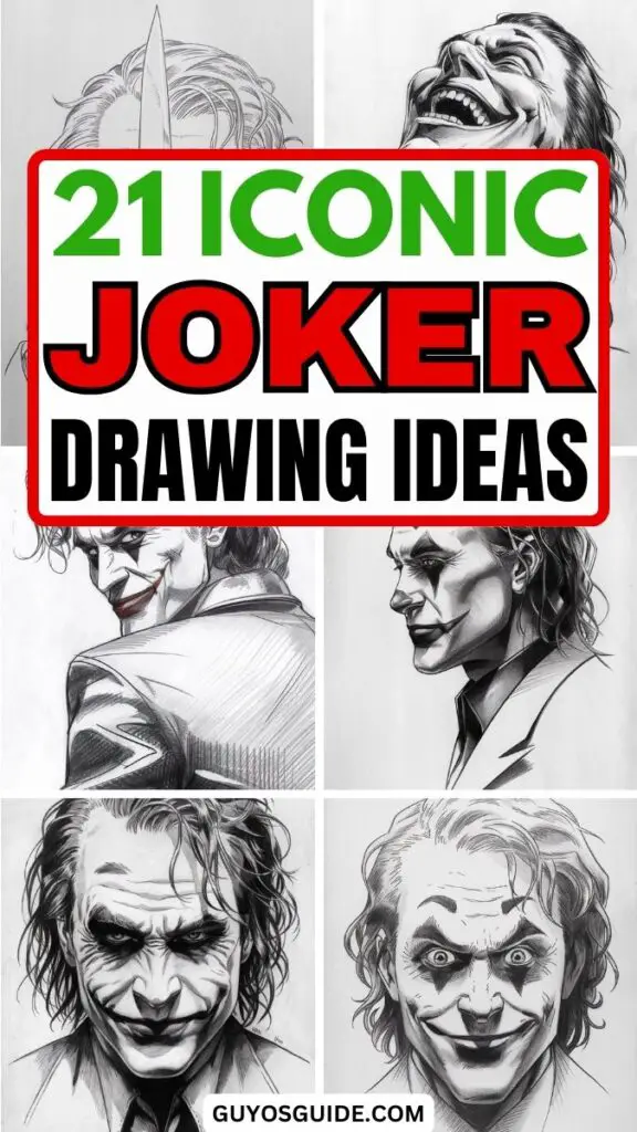 Joker Drawing Ideas