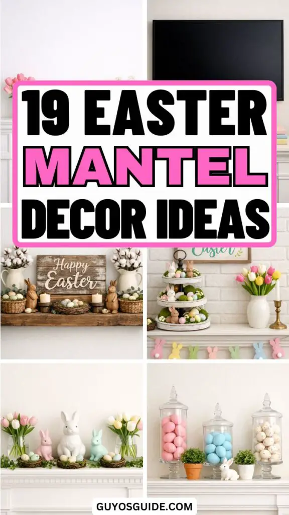 Easter Mantel Decor Ideas