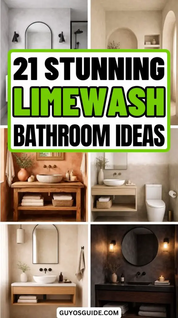 Limewash Bathroom Ideas