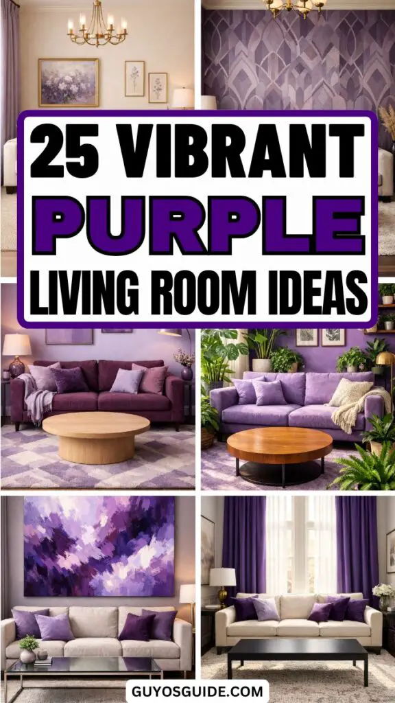 Purple Living Room